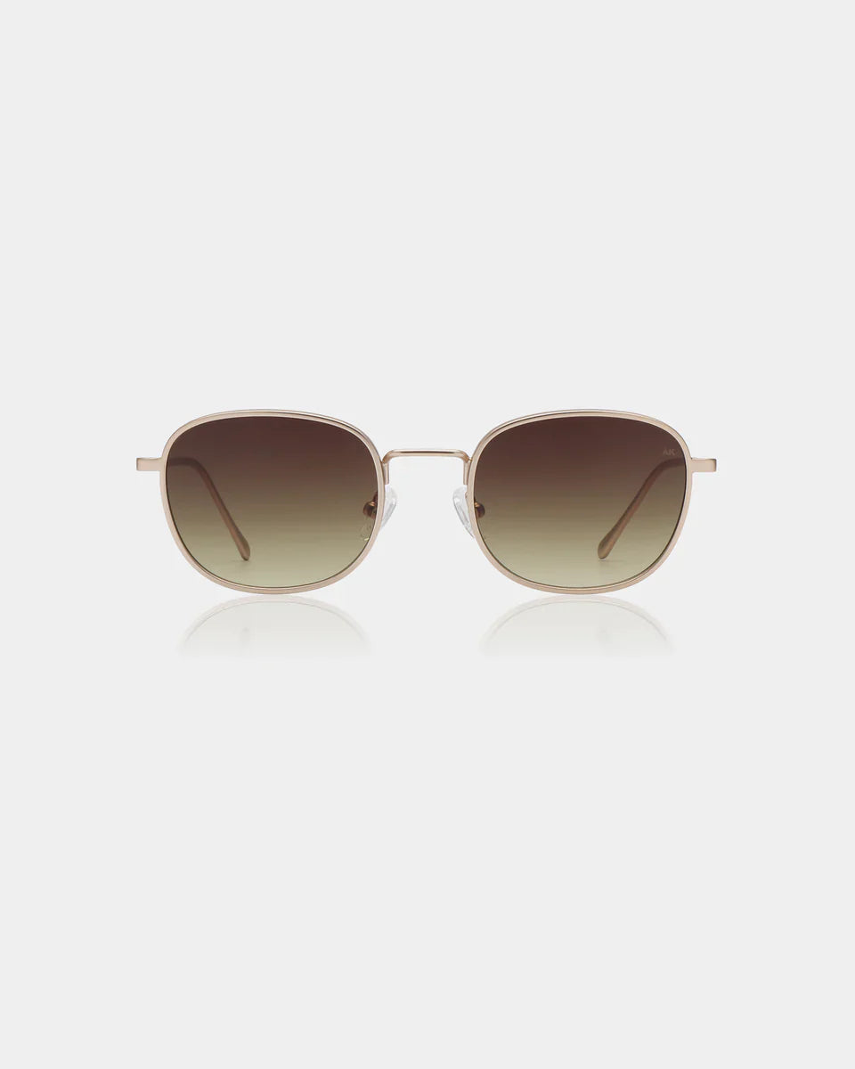 Hello Sunglasses - Matte Gold