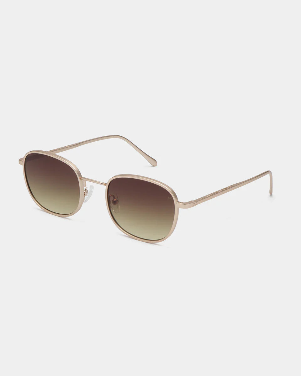 Hello Sunglasses - Matte Gold