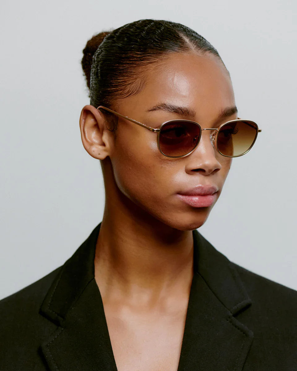 Hello Sunglasses - Matte Gold