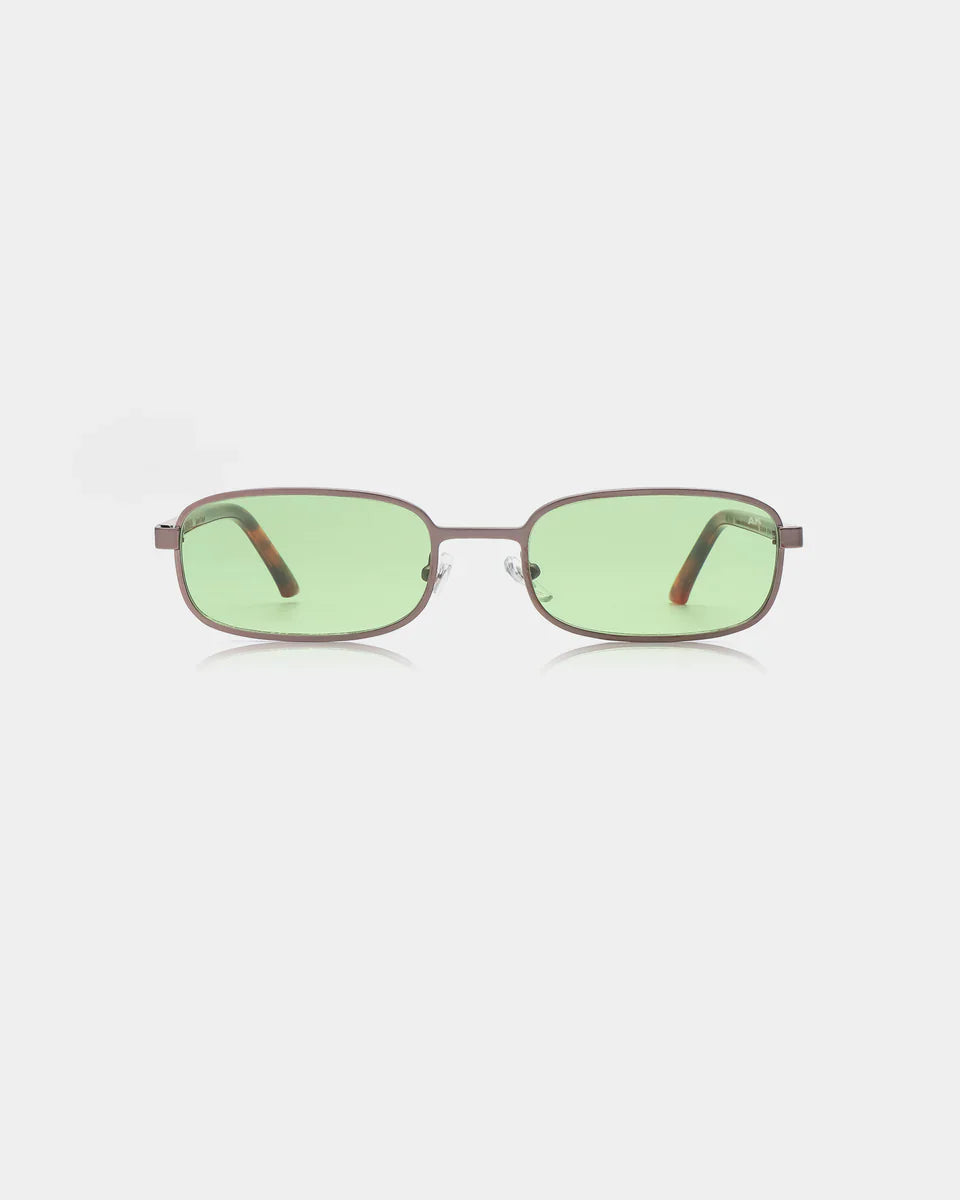 Noah Sunglasses - Matte Gun Metal Havana