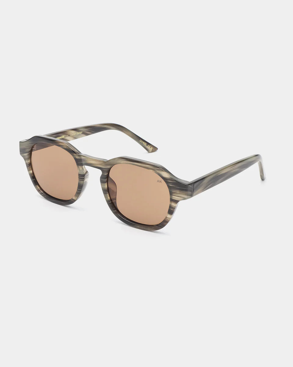 Zan Sunglasses - Striped Horn