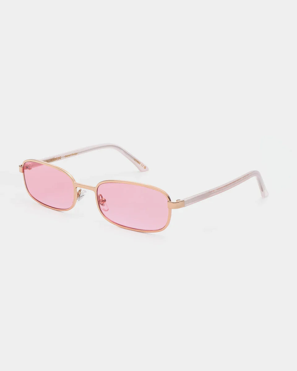 Noah Sunglasses - Rosegold Galactic Pink
