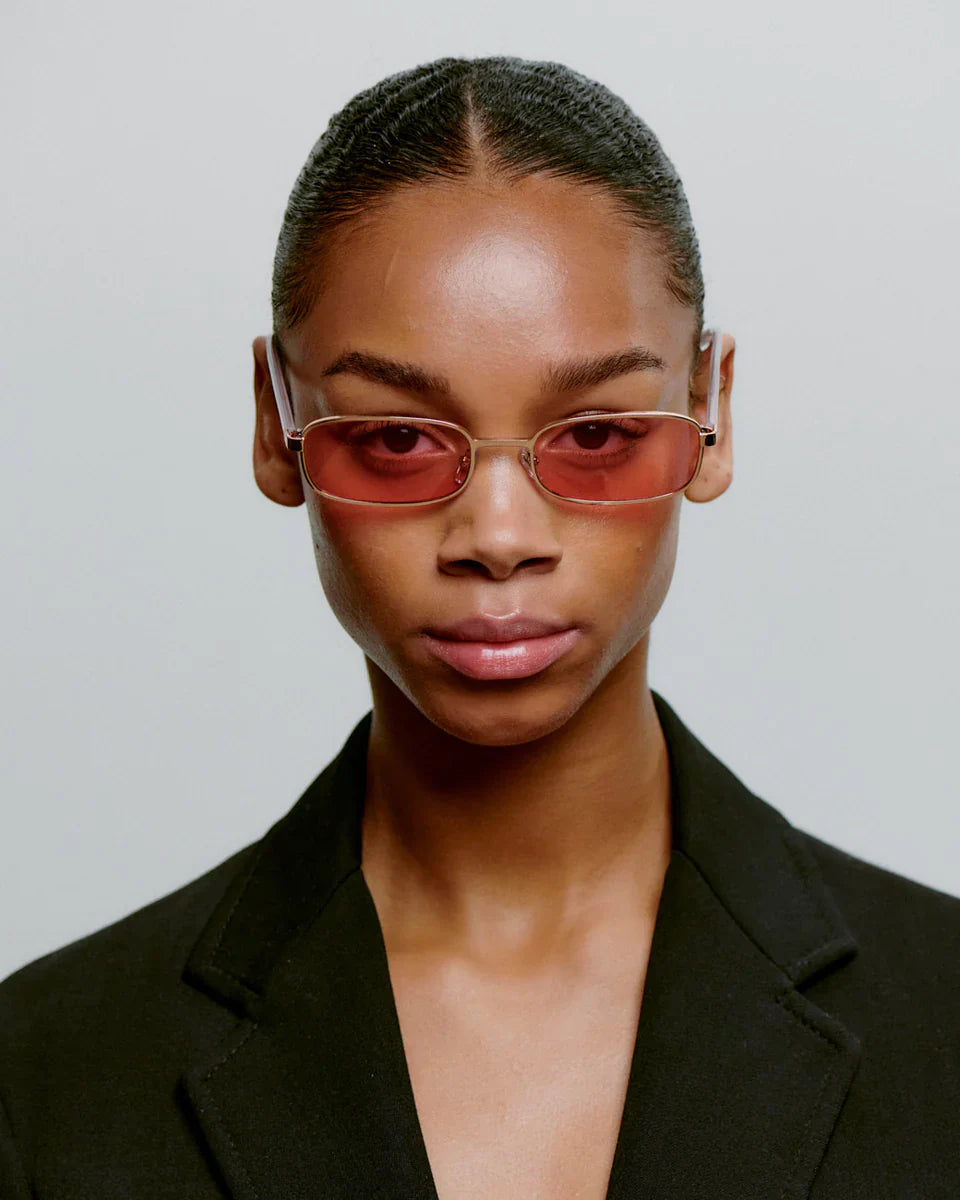 Noah Sunglasses - Rosegold Galactic Pink