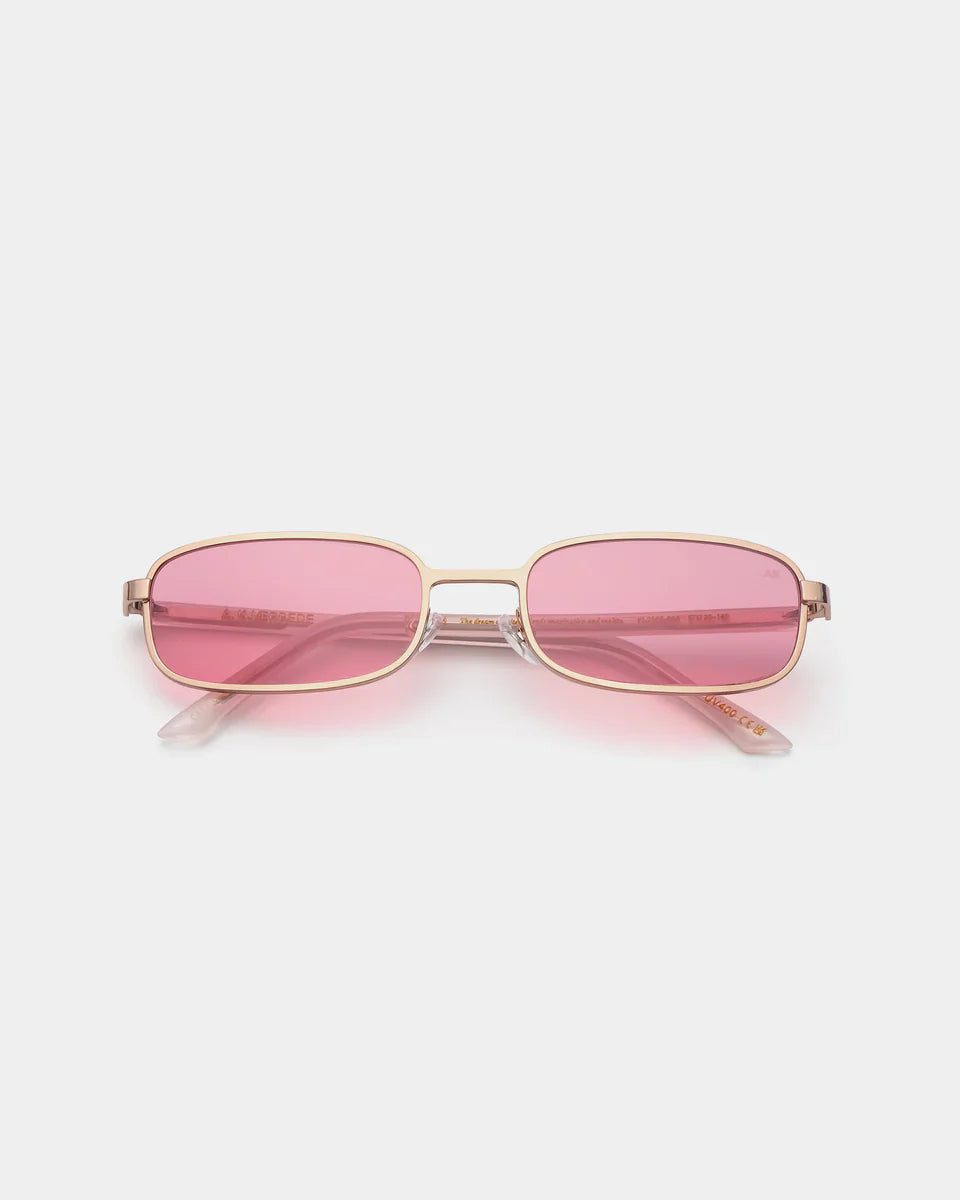 Noah Sunglasses - Rosegold Galactic Pink