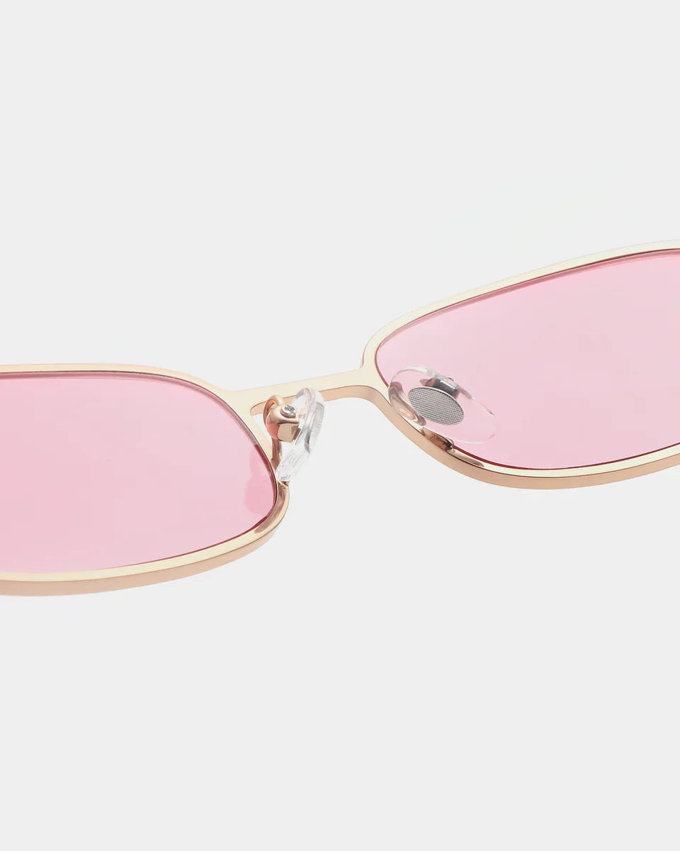 Noah Sunglasses - Rosegold Galactic Pink