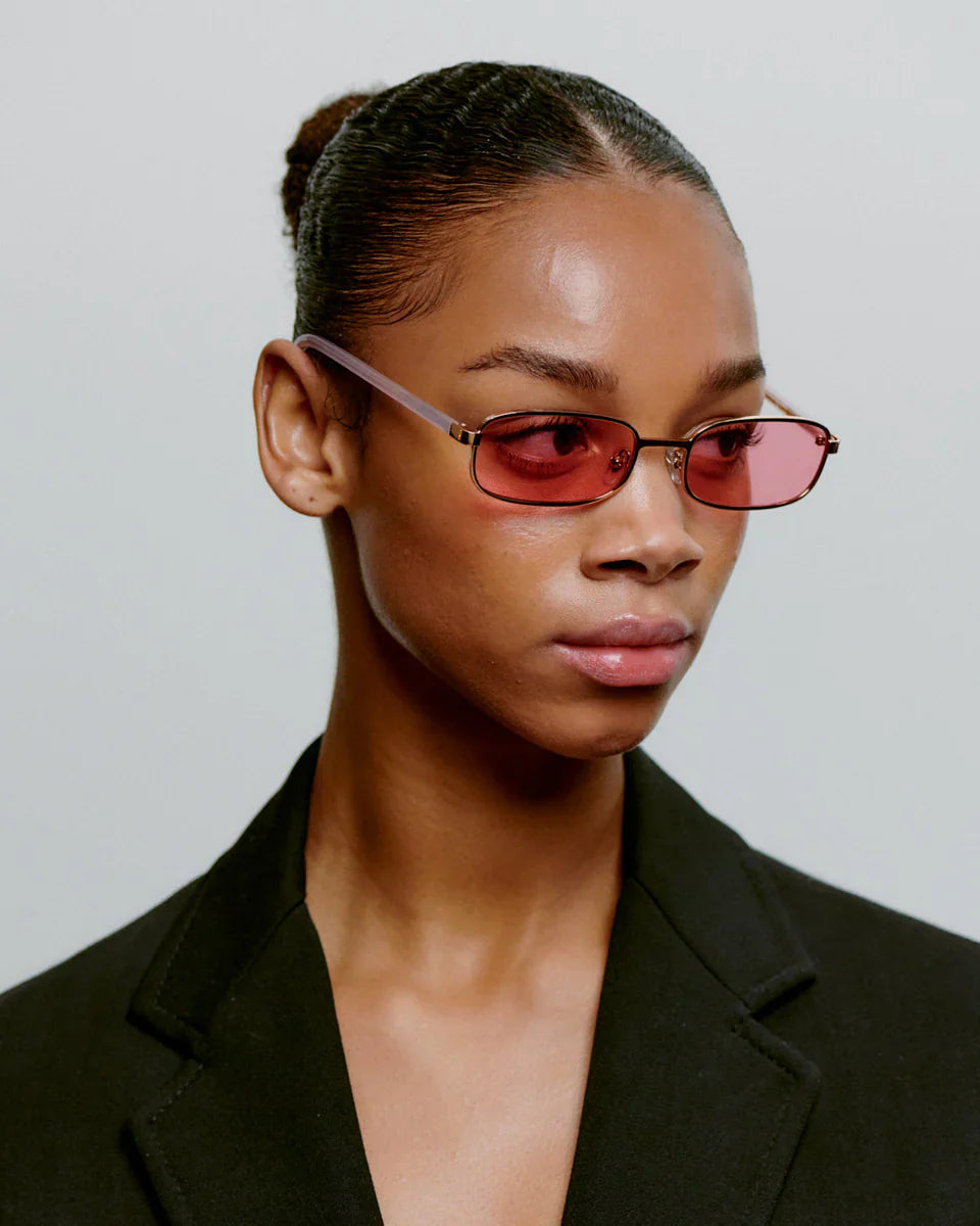 Noah Sunglasses - Rosegold Galactic Pink