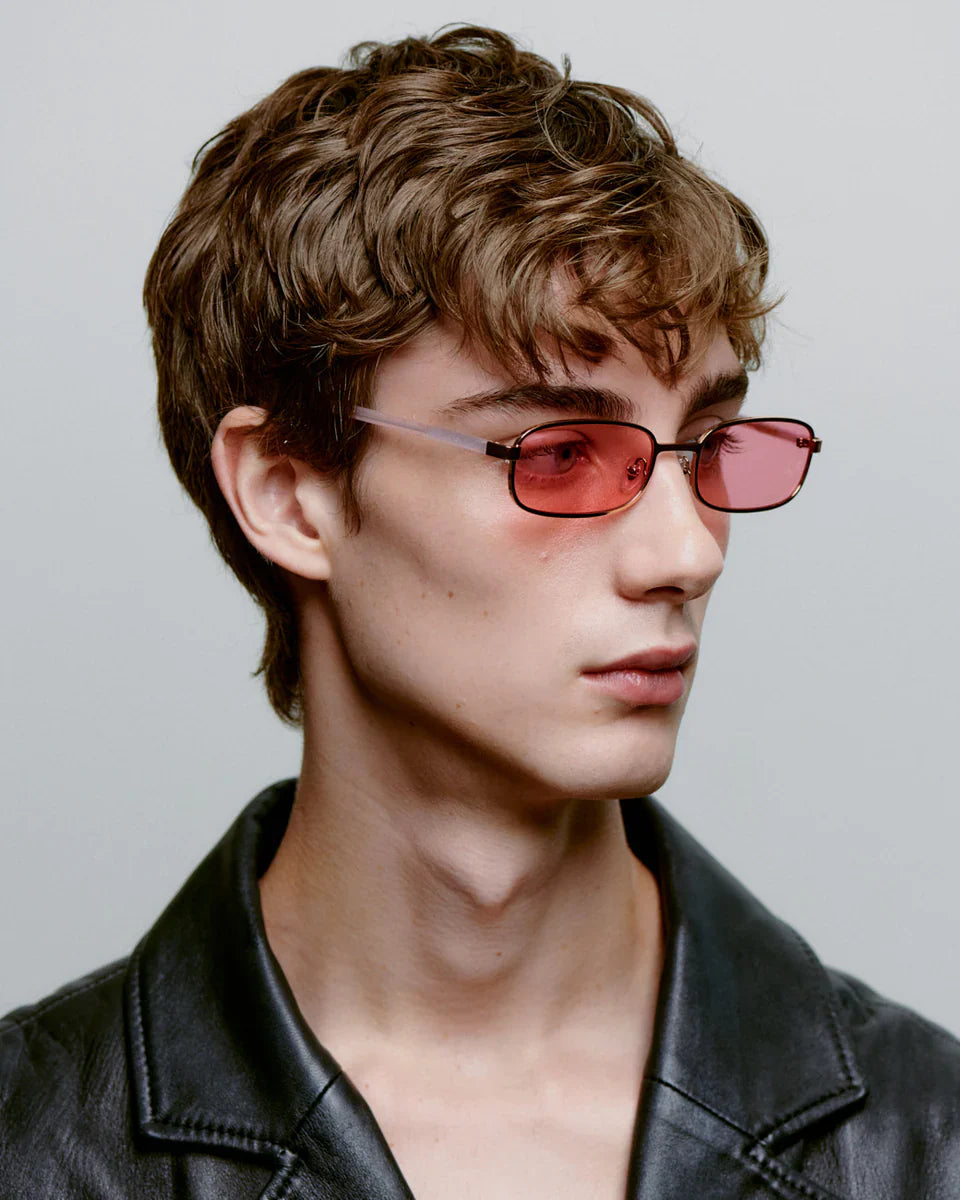 Noah Sunglasses - Rosegold Galactic Pink
